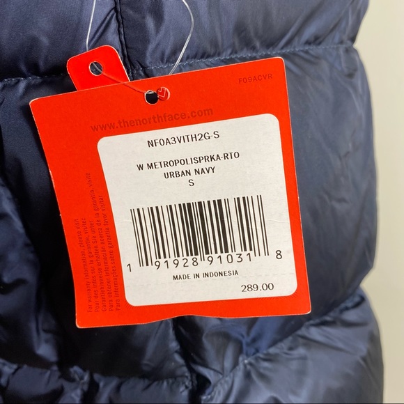 The North Face Metropolis Parka Down Coat Sz S - Picture 3 of 14